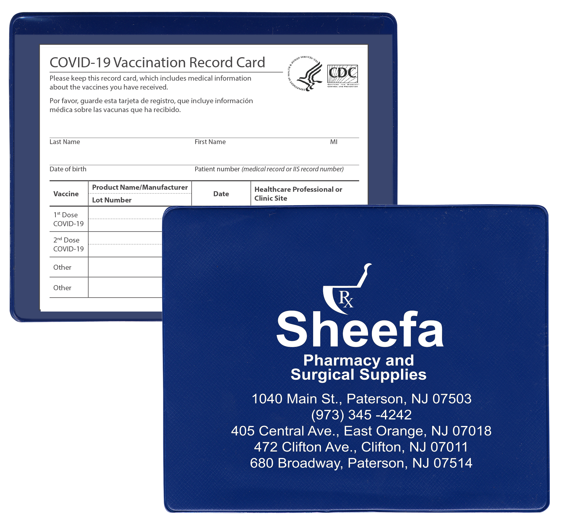 COVID-19 Vaccination Card Holder