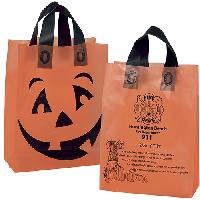 Orange Frosted Pumpkin Shopper